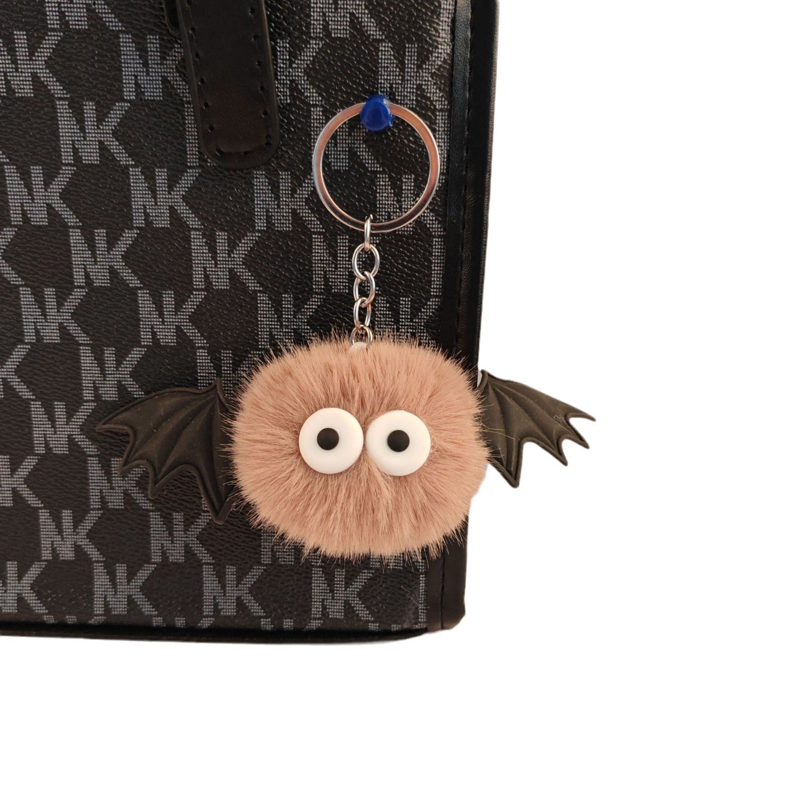 Wholesale 5pcs/pack Plush ball pendant funny keychain accessories